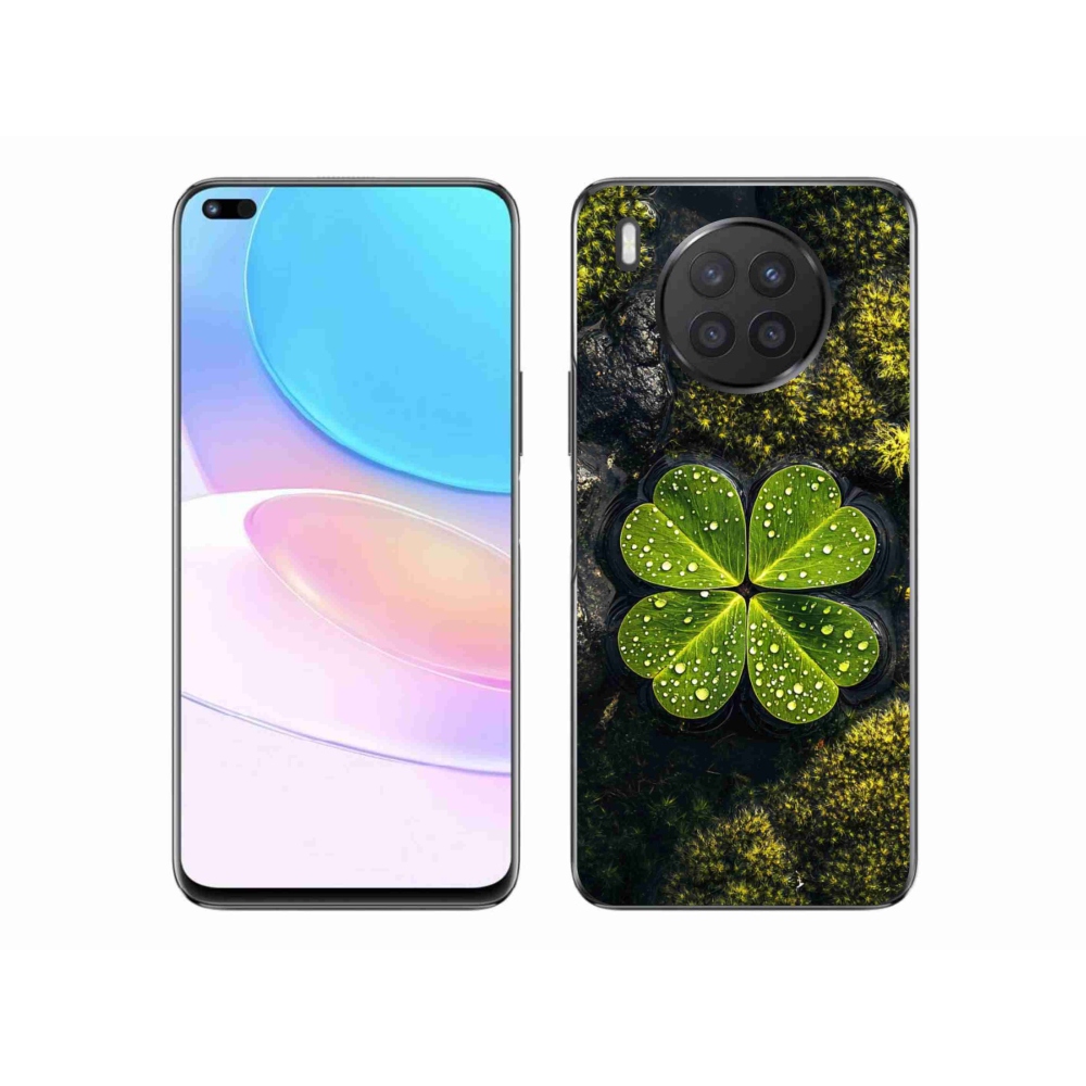 Zselés borító mmCase a Honor 50 Lite készülékhez - négylevelű lóhere