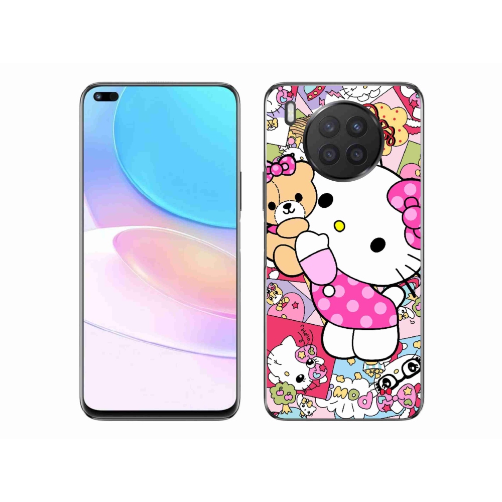 Gél borító mmCase a Honor 50 Lite készülékhez - aranyos cica