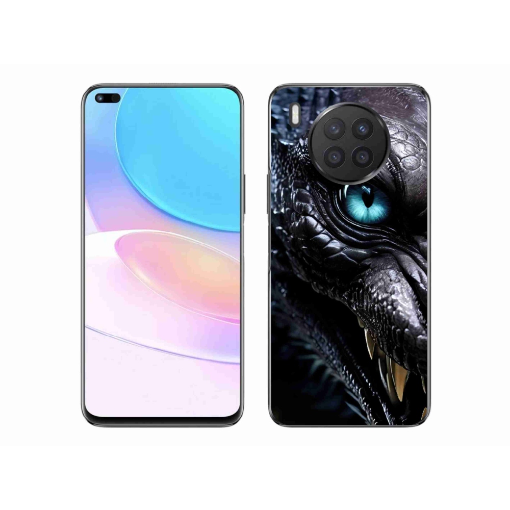 Zselés borítás mmCase a Honor 50 Lite készülékhez - sárkány nézet