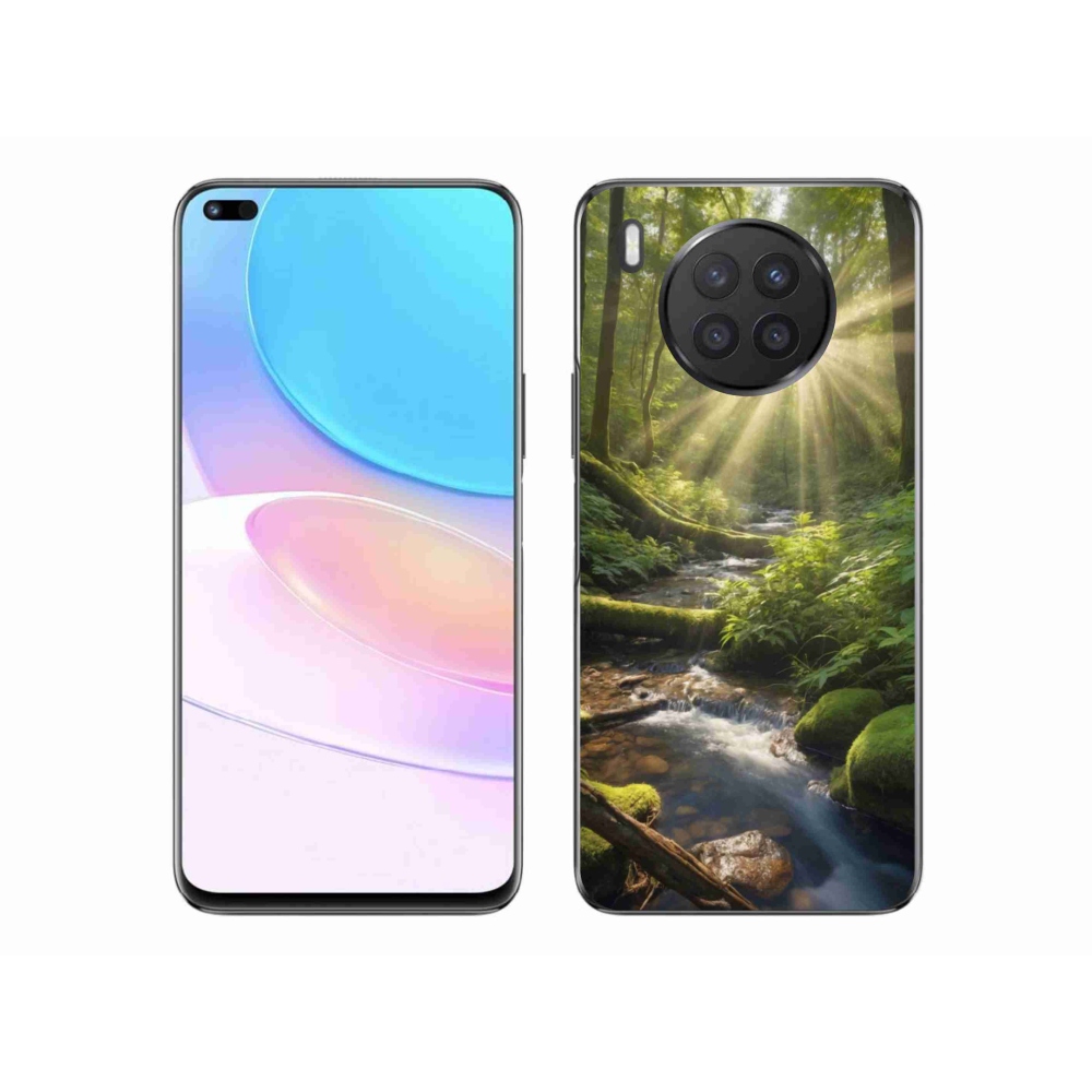 Zselés borítás mmCase a Honor 50 Lite számára - az erdő mélysége
