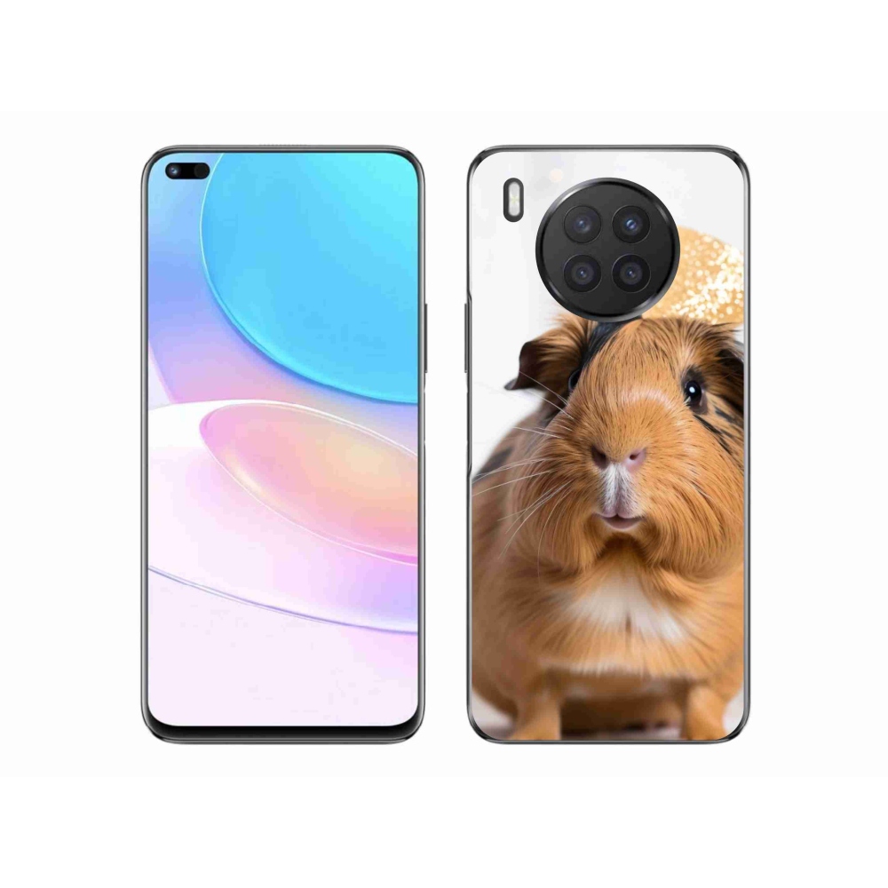 Zselés borítás mmCase a Honor 50 Lite-hoz - barna tengerimalac