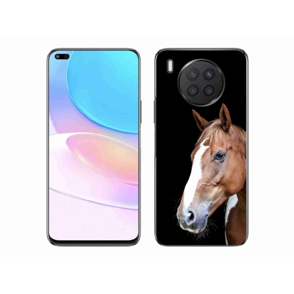 Zselés tok mmCase a Honor 50 Lite-hoz - barna ló 3