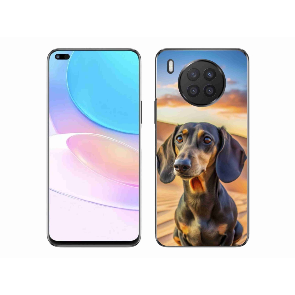 Zselés borítás mmCase a Honor 50 Lite készülékhez - tacskó 3