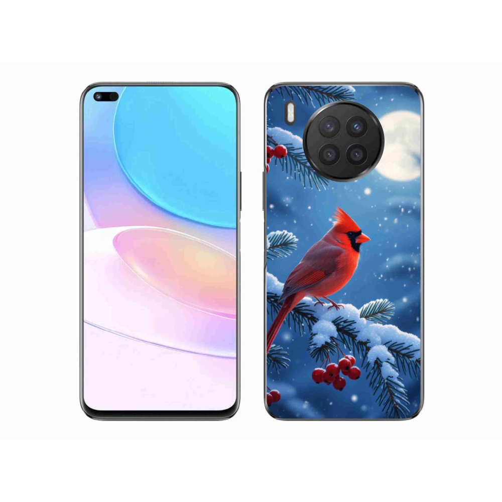 Zselés tok mmCase a Honor 50 Lite készülékhez - kardinálpiros színű