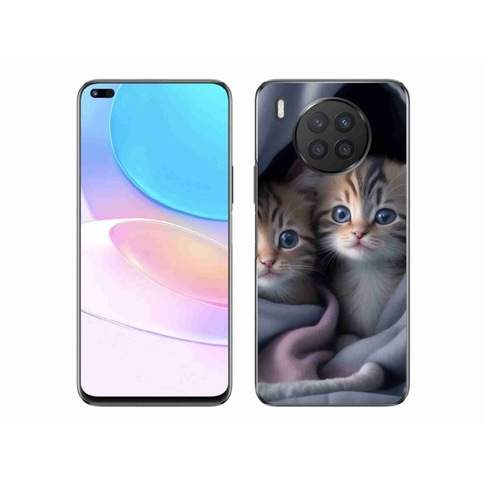Zselés borítás mmCase a Honor 50 Lite készülékhez - cat duo 2