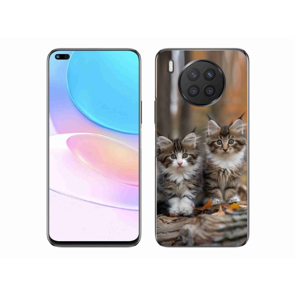 Zselés borítás mmCase a Honor 50 Lite készülékhez - cat duo 3