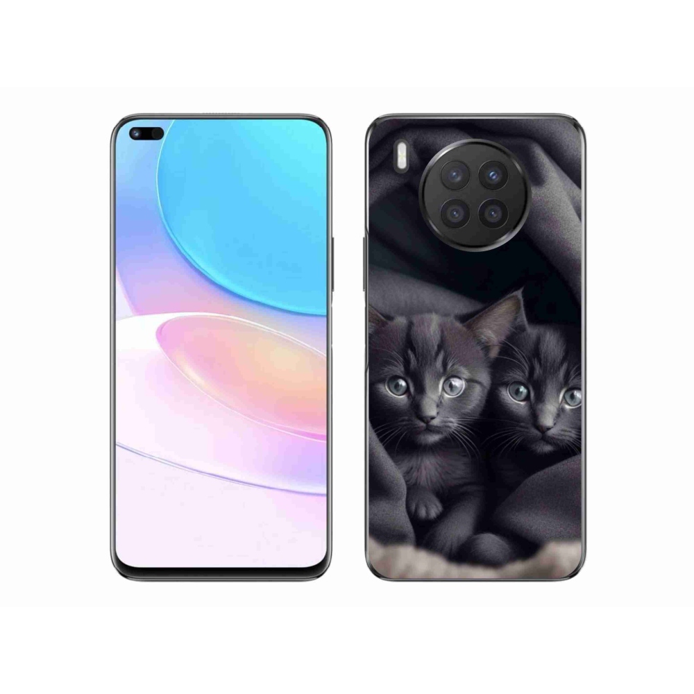 Zselés borítás mmCase a Honor 50 Lite készülékhez - cat duo