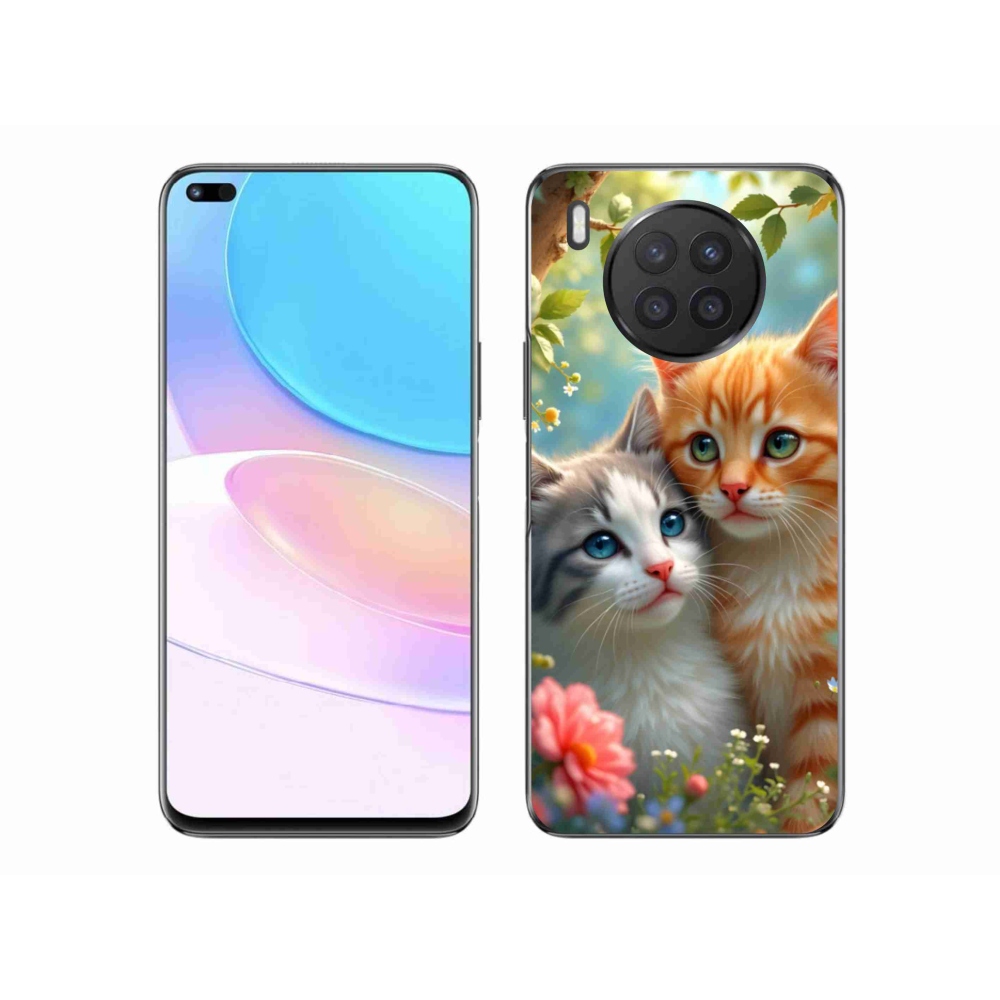 Gél borítás mmCase a Honor 50 Lite készülékhez - cat love 2