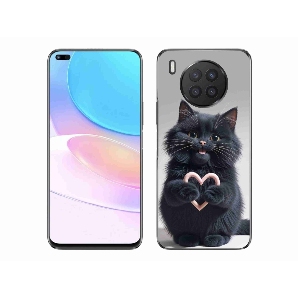 Zselés borítás mmCase a Honor 50 Lite készülékhez - cat love 3