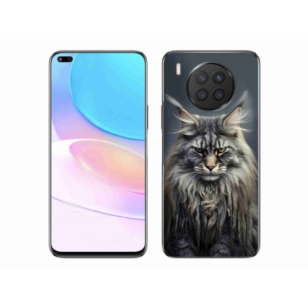 Zselés borítás mmCase a Honor 50 Lite-hoz - macskaszemmel 4