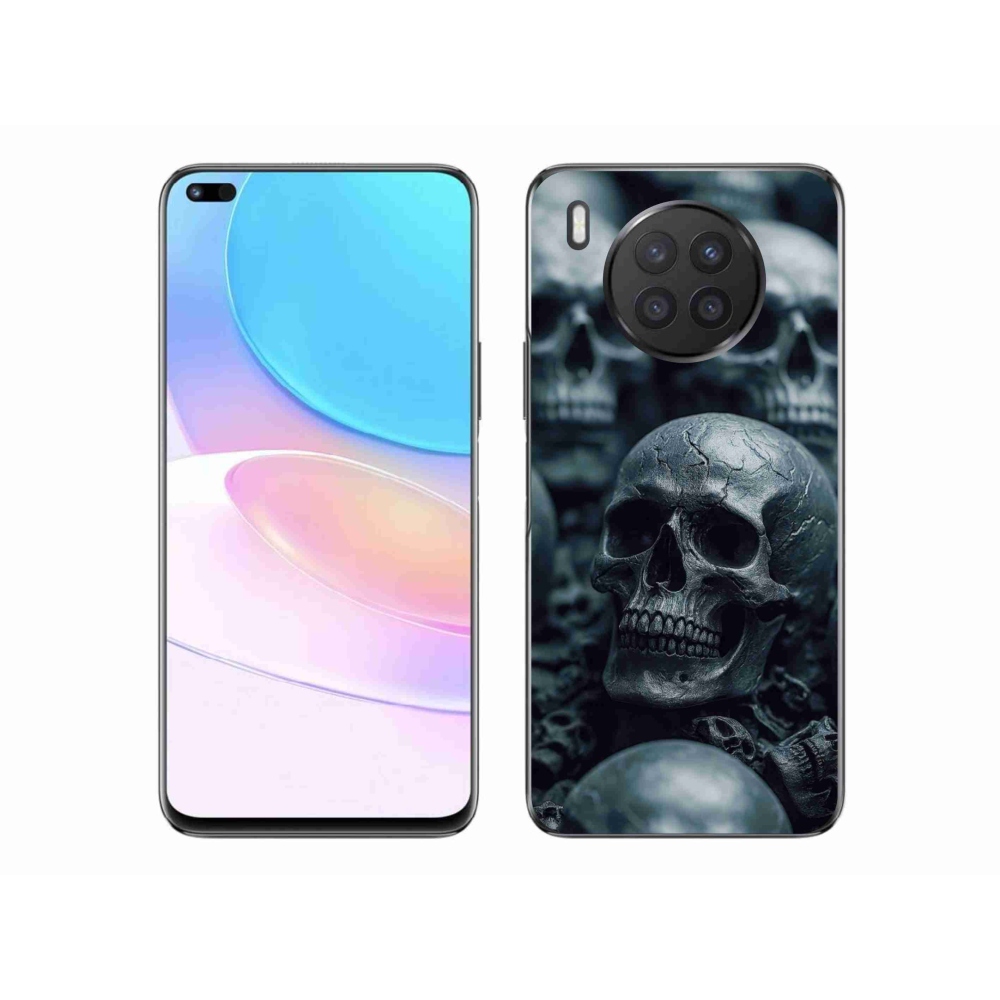 Zselés borítás mmCase a Honor 50 Lite készülékhez - koponya 2