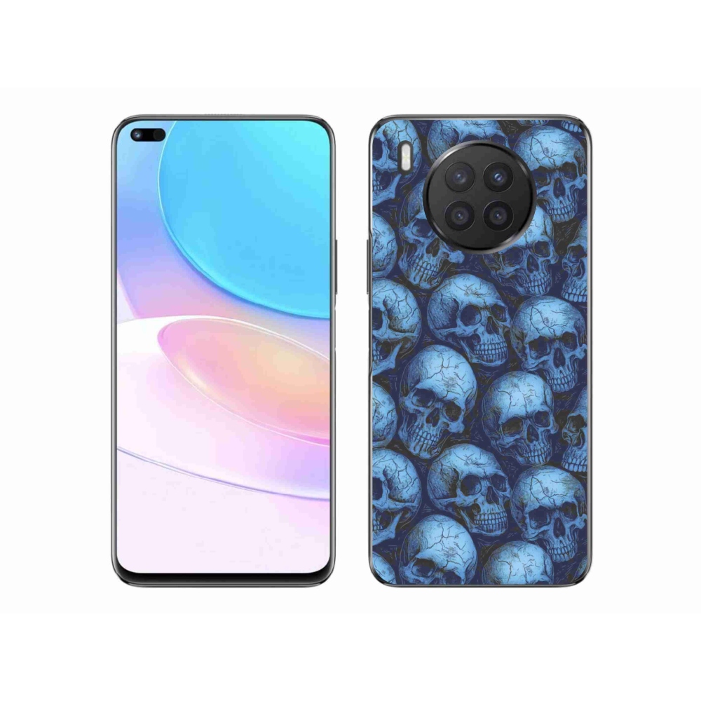 Zselés borítás mmCase a Honor 50 Lite készülékhez - koponyák