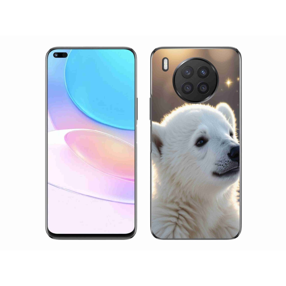 Zselés borítás mmCase a Honor 50 Lite készülékhez - jegesmedve
