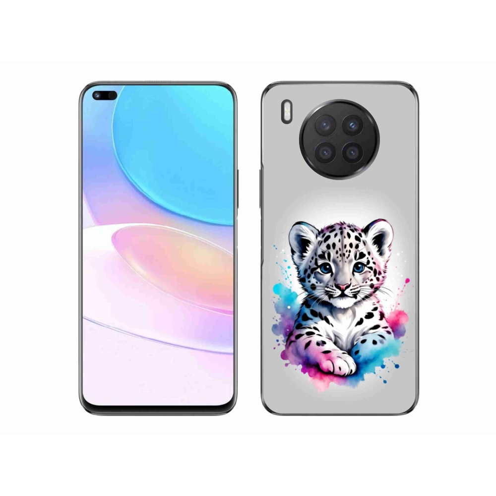 Zselés borítás mmCase a Honor 50 Lite készülékhez - leopárd kölyök