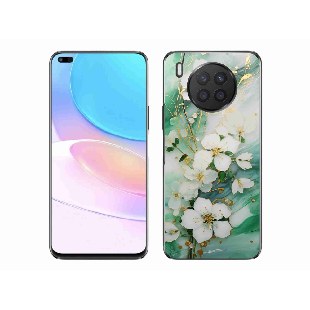 Zselés borító mmCase a Honor 50 Lite készülékhez - finom virágok