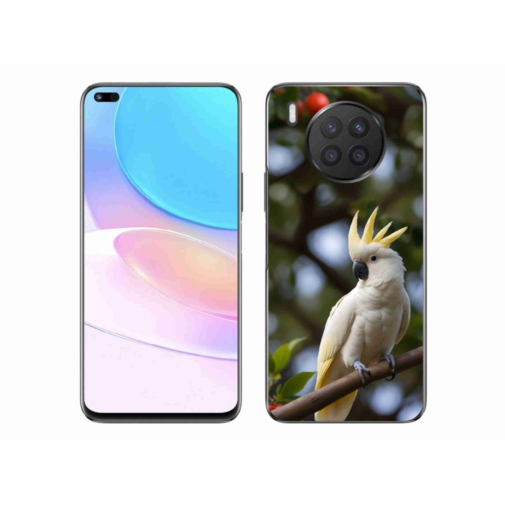 Zselés borítás mmCase a Honor 50 Lite készülékhez - papagáj kakadu 3