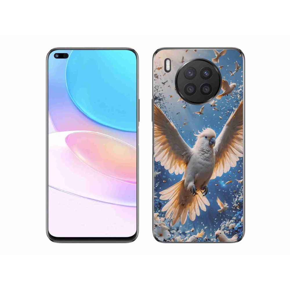 Zselés borítás mmCase a Honor 50 Lite készülékhez - papagáj kakadu