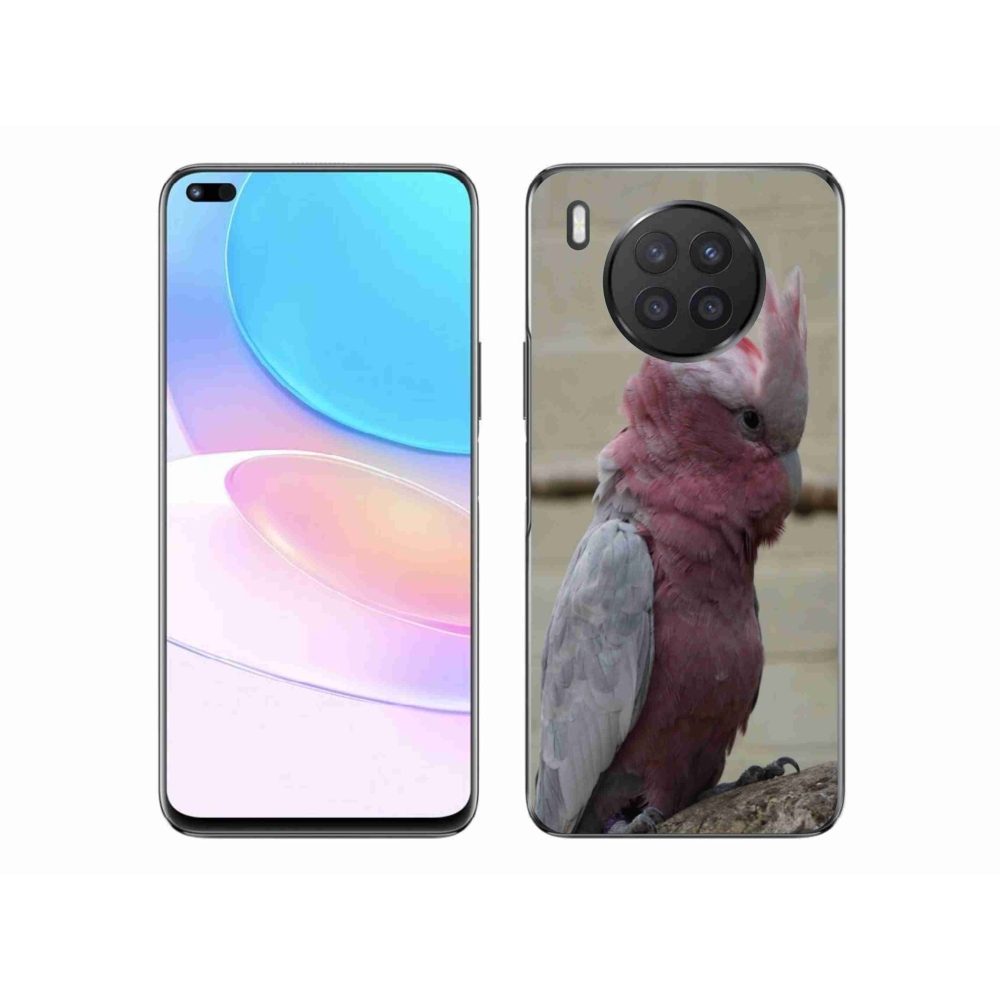 Zselés borítás mmCase a Honor 50 Lite készülékhez - papagáj kakadu rózsaszínű