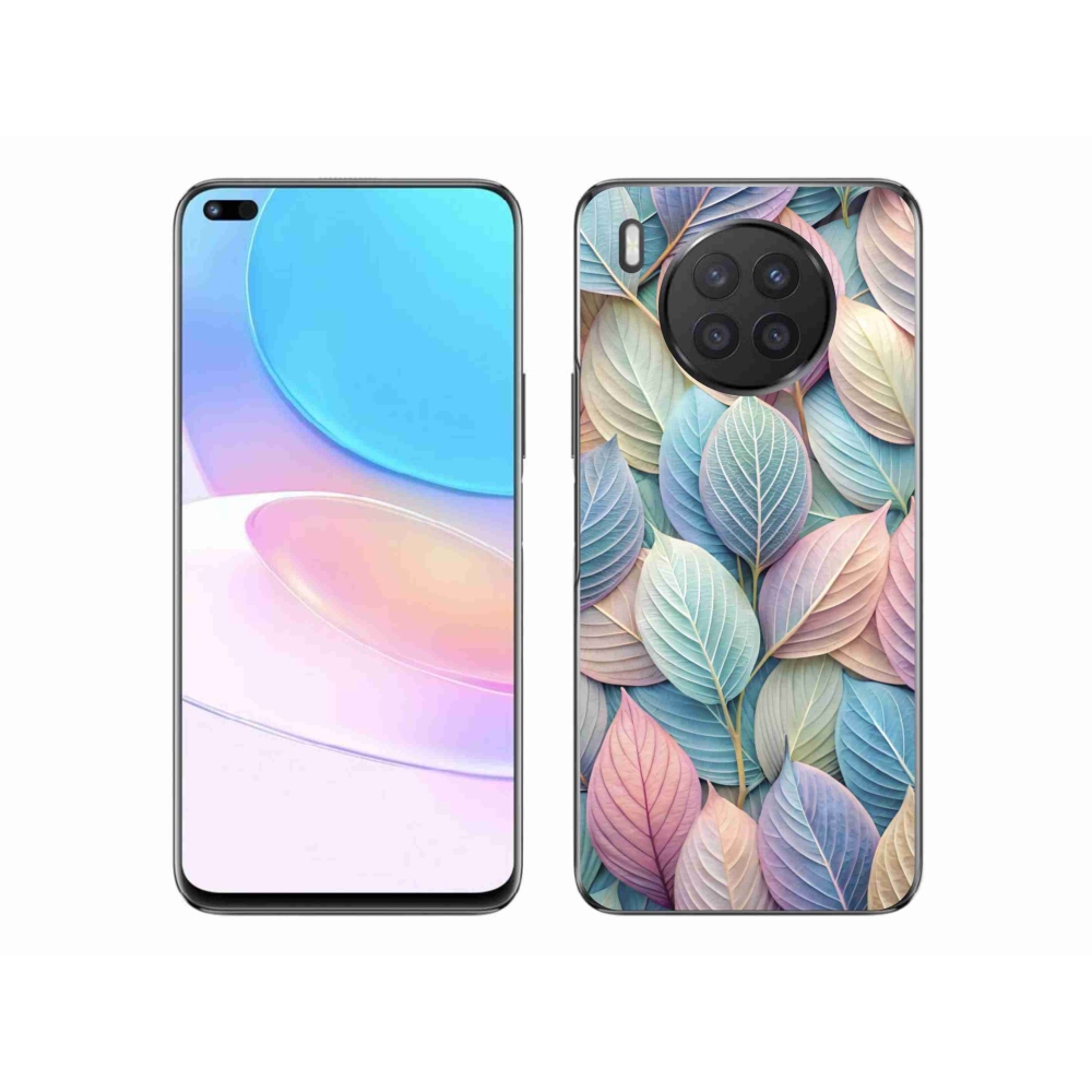 Zselés borító mmCase a Honor 50 Lite készülékhez - pasztell levelek