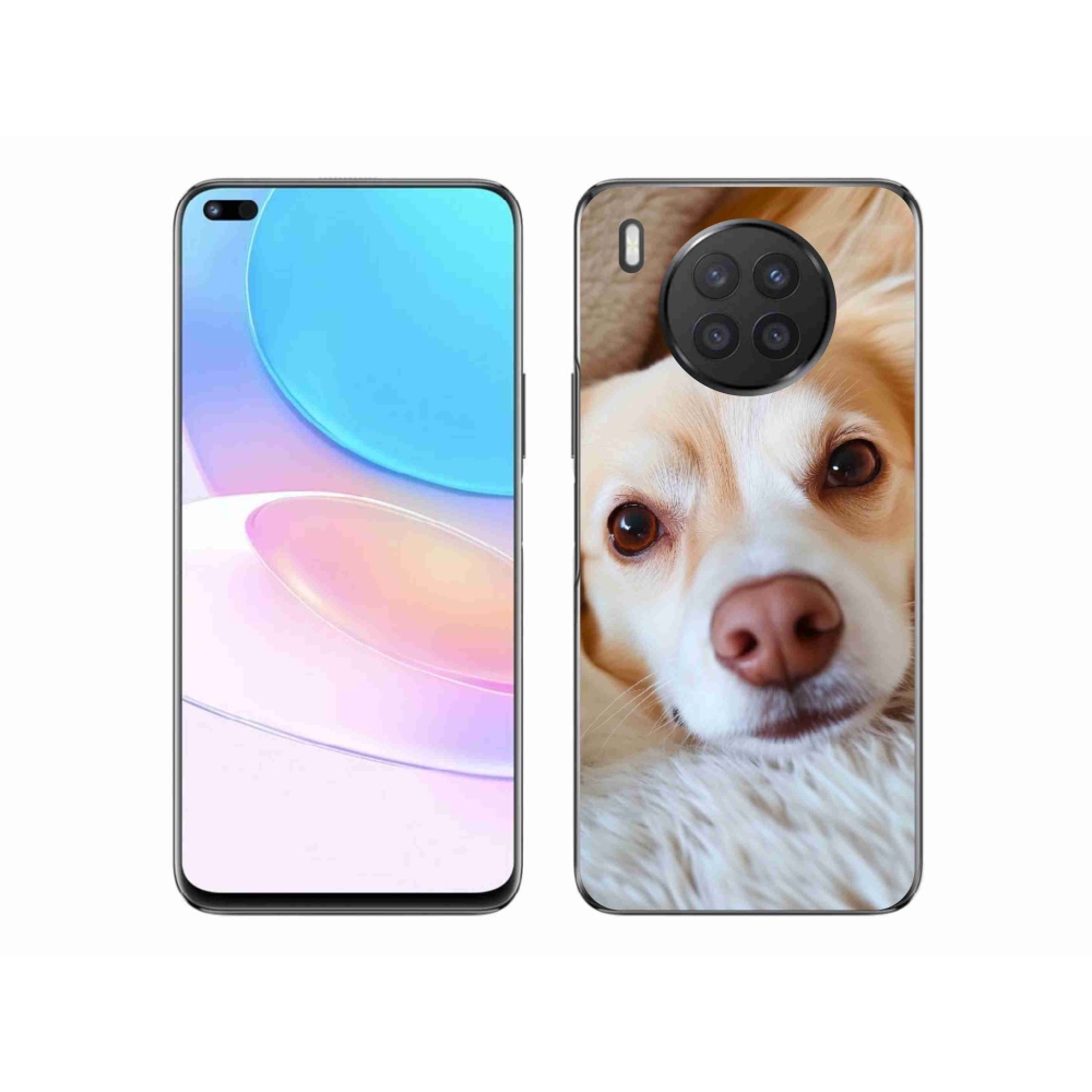 Zselés borítás mmCase a Honor 50 Lite készülékhez - Aranyos csivava