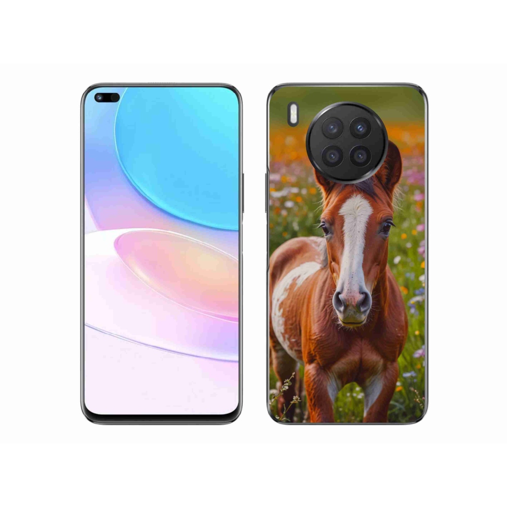 Zselés borítás mmCase a Honor 50 Lite készülékhez - aranyos csikó