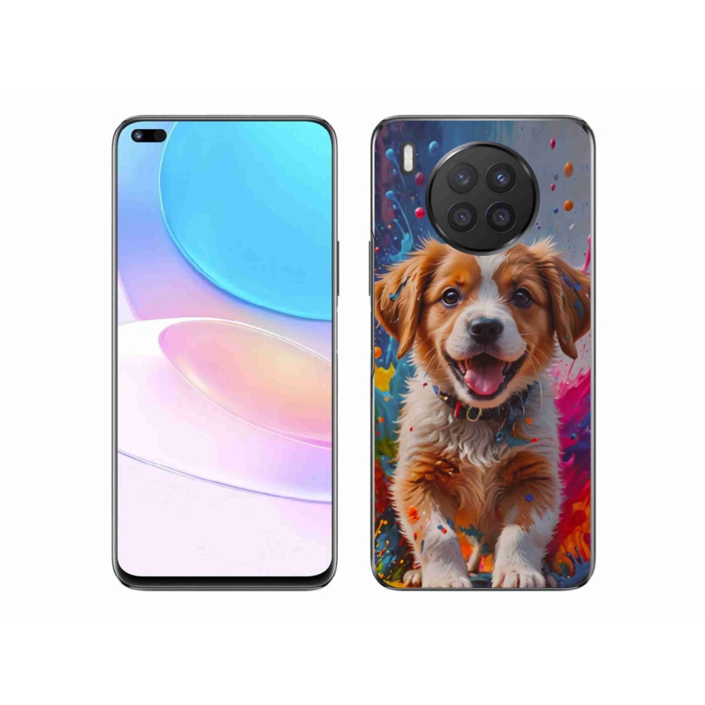 Gél borító mmCase a Honor 50 Lite készülékhez - aranyos kiskutya 3