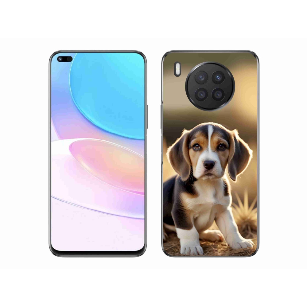 Zselés borítás mmCase a Honor 50 Lite készülékhez - aranyos beagle