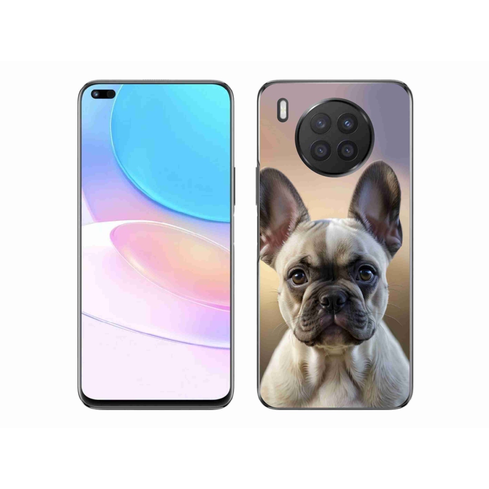 Zselés borítás mmCase a Honor 50 Lite készülékhez - aranyos francia bulldog
