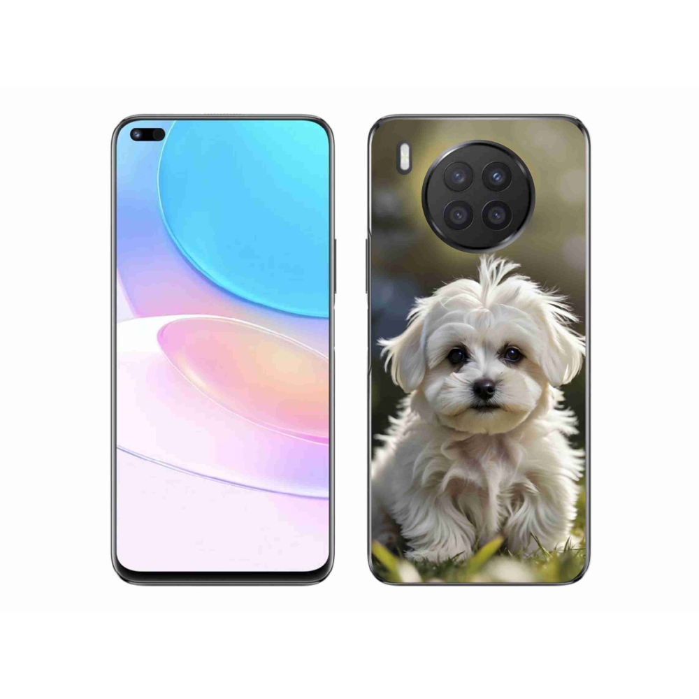 Zselés borítás mmCase a Honor 50 Lite készülékhez - aranyos máltai kutya