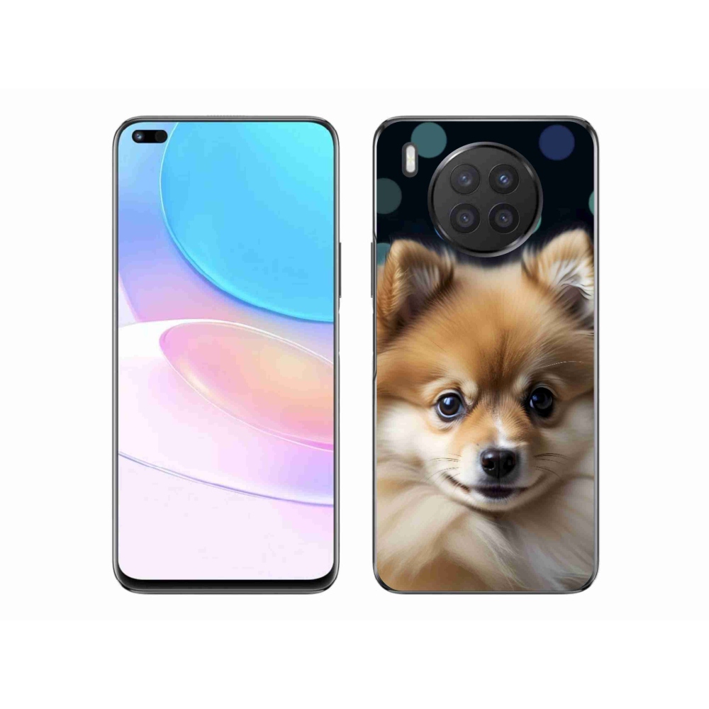 Zselés borítás mmCase a Honor 50 Lite készülékhez - aranyos pomerániai kutya