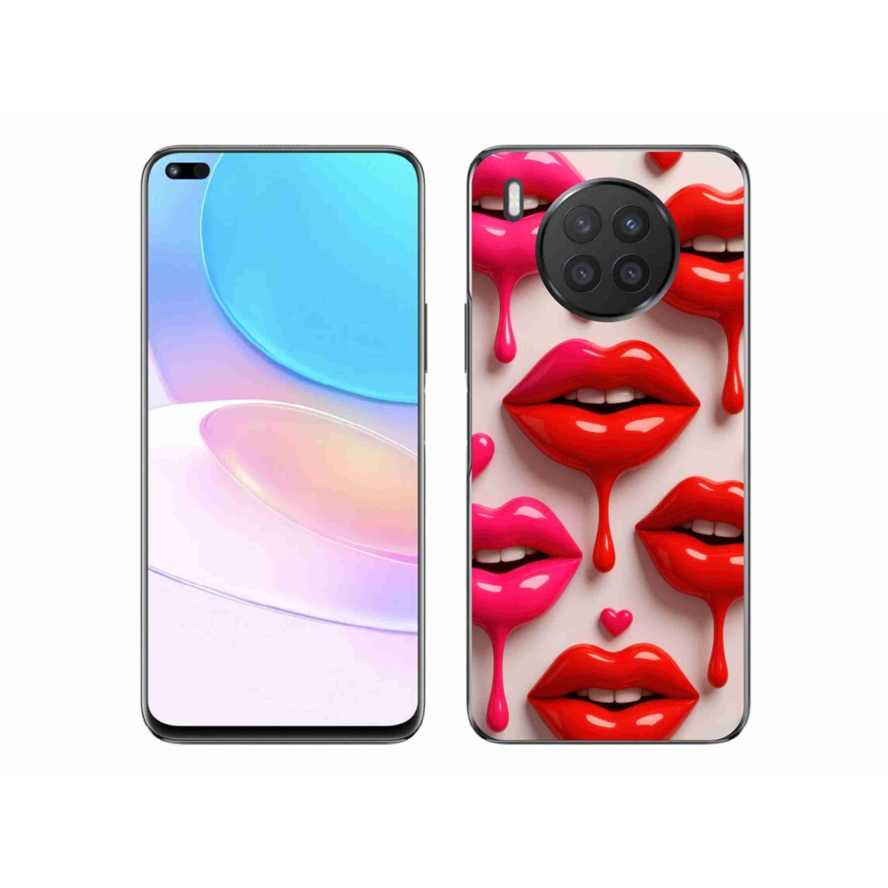 Zselés borítás mmCase a Honor 50 Lite-hoz - ajkak 2