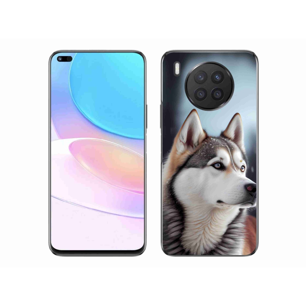 Zselés borítás mmCase a Honor 50 Lite készülékhez - Siberian Husky