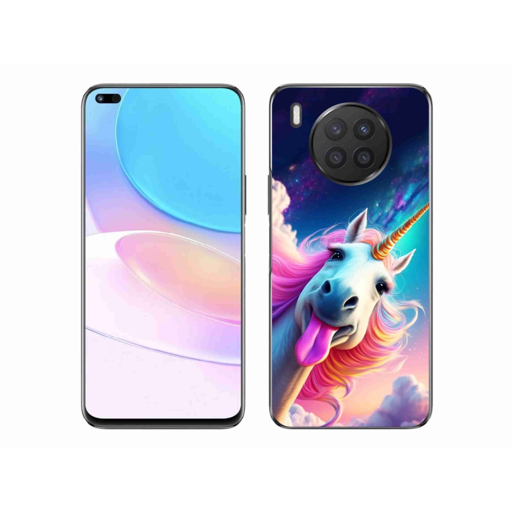 Zselés borítás mmCase a Honor 50 Lite-hoz - őrült egyszarvú