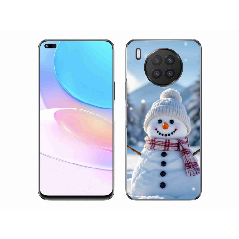 Zselés borítás mmCase a Honor 50 Lite készülékhez - hóember 3