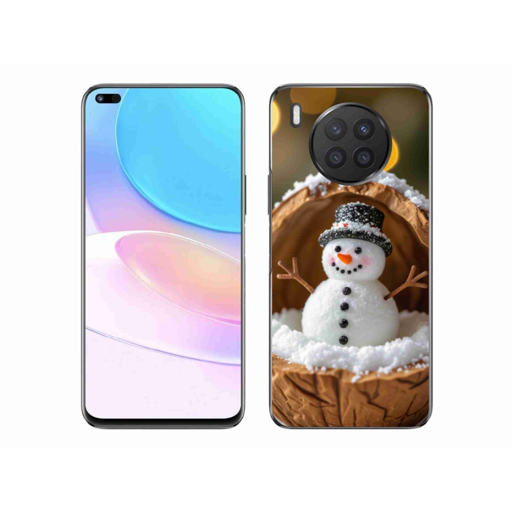 Zselés borítás mmCase a Honor 50 Lite készülékhez - hóember 4
