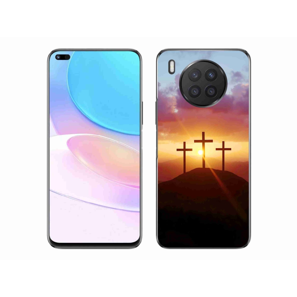 Zselés borítás mmCase a Honor 50 Lite készülékhez - három kereszt