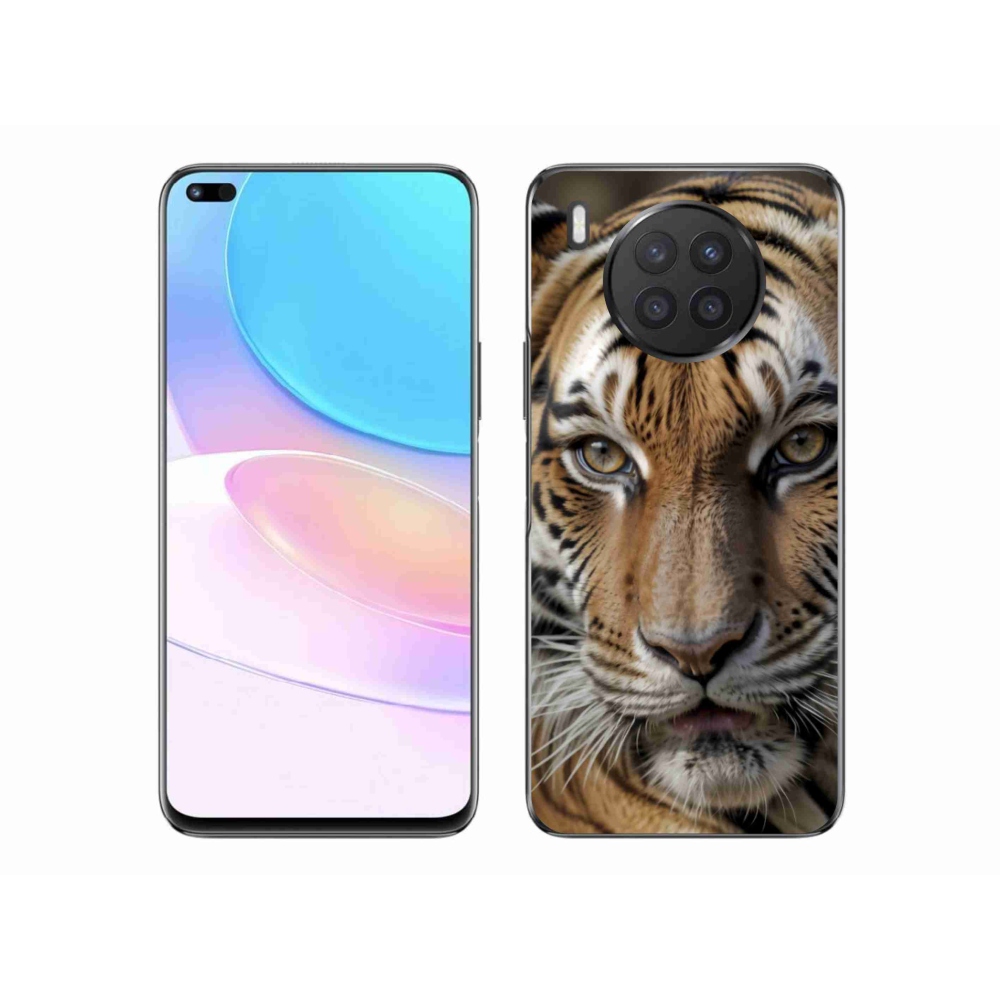 Zselés borítás mmCase a Honor 50 Lite készülékhez - tigris nézet