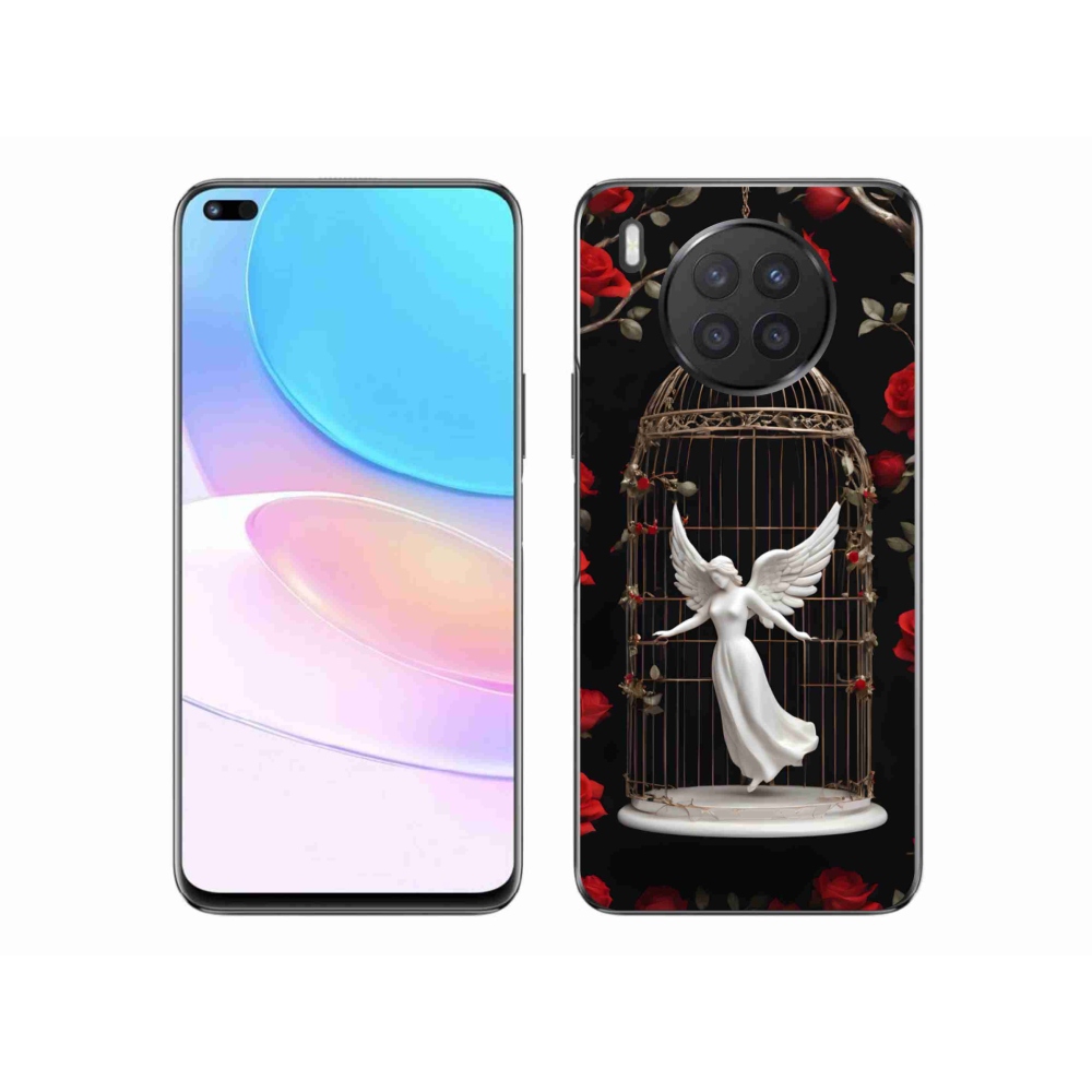 Zselés borítás mmCase a Honor 50 Lite készülékhez - csapdába esett angyal