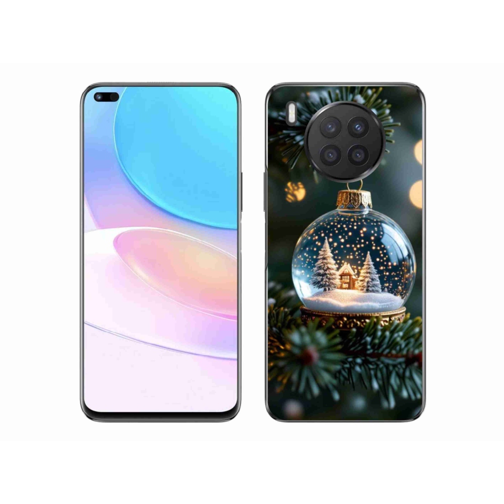 Gél borítás mmCase a Honor 50 Lite-hoz - Karácsonyi gömbök 2