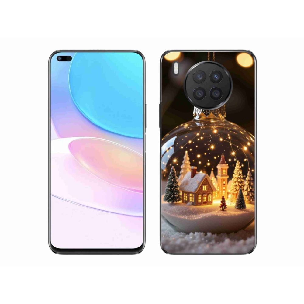 Gél borítás mmCase a Honor 50 Lite-hoz - Karácsonyi gömbök 3