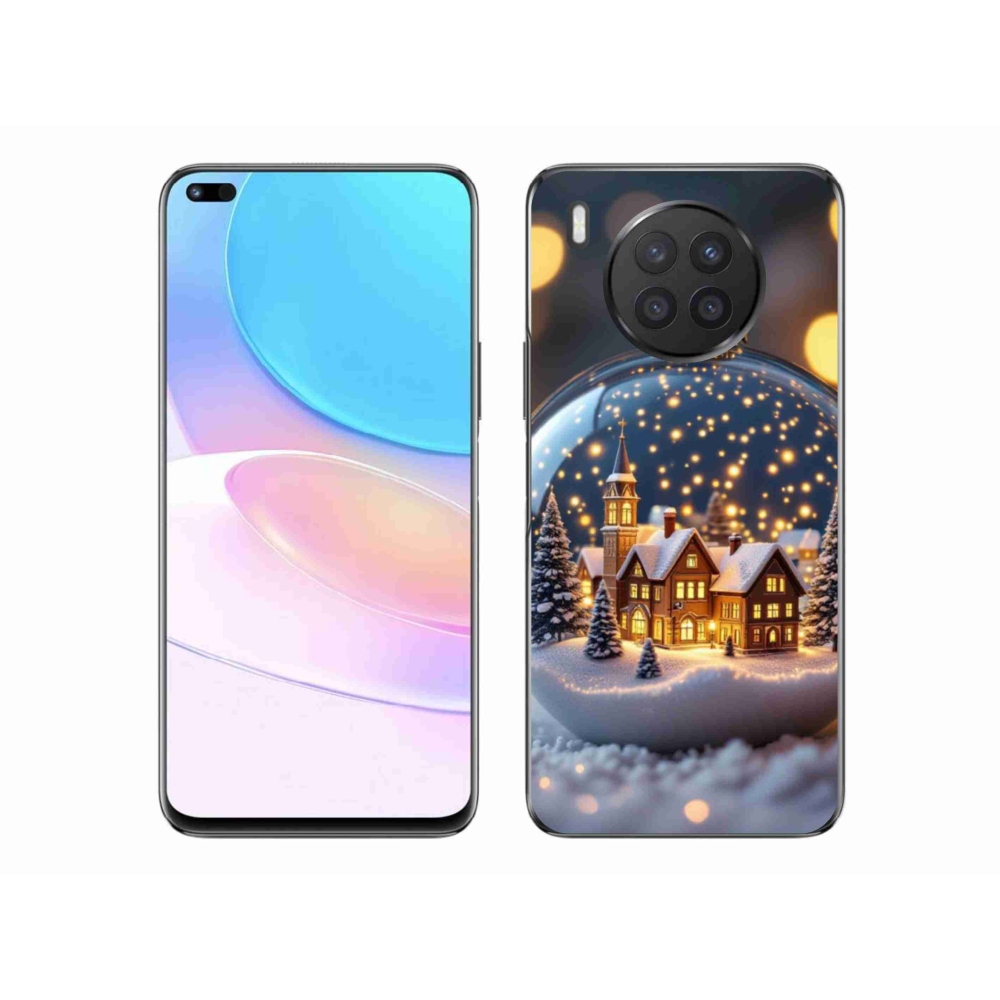 Gél borítás mmCase a Honor 50 Lite-hoz - Karácsonyi gömbök 4