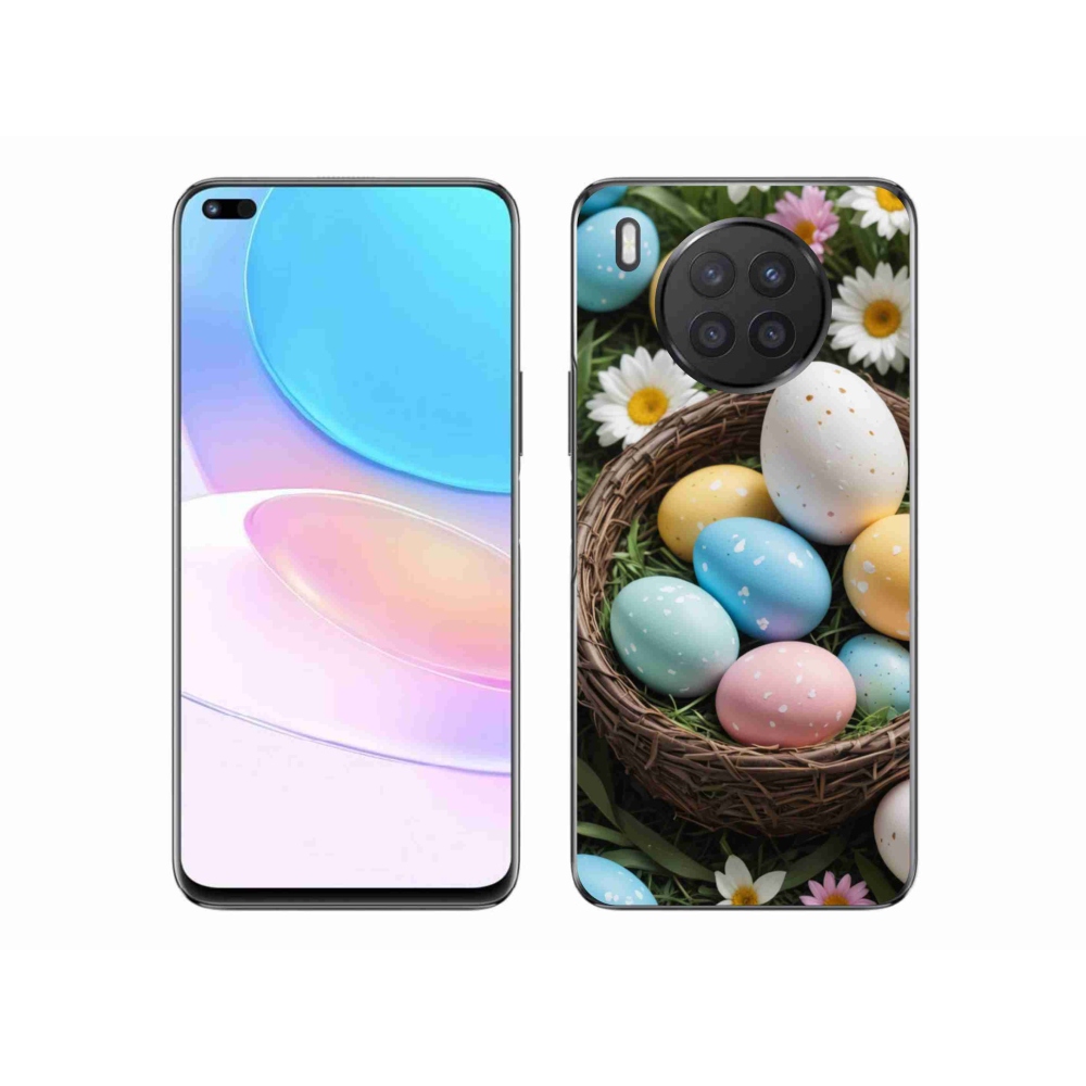 Zselés borítás mmCase a Honor 50 Lite készülékhez - Húsvéti tojások 2