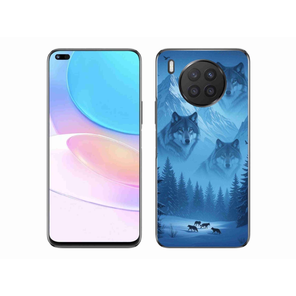 Zselés borítás mmCase a Honor 50 Lite-hoz - farkas csomag