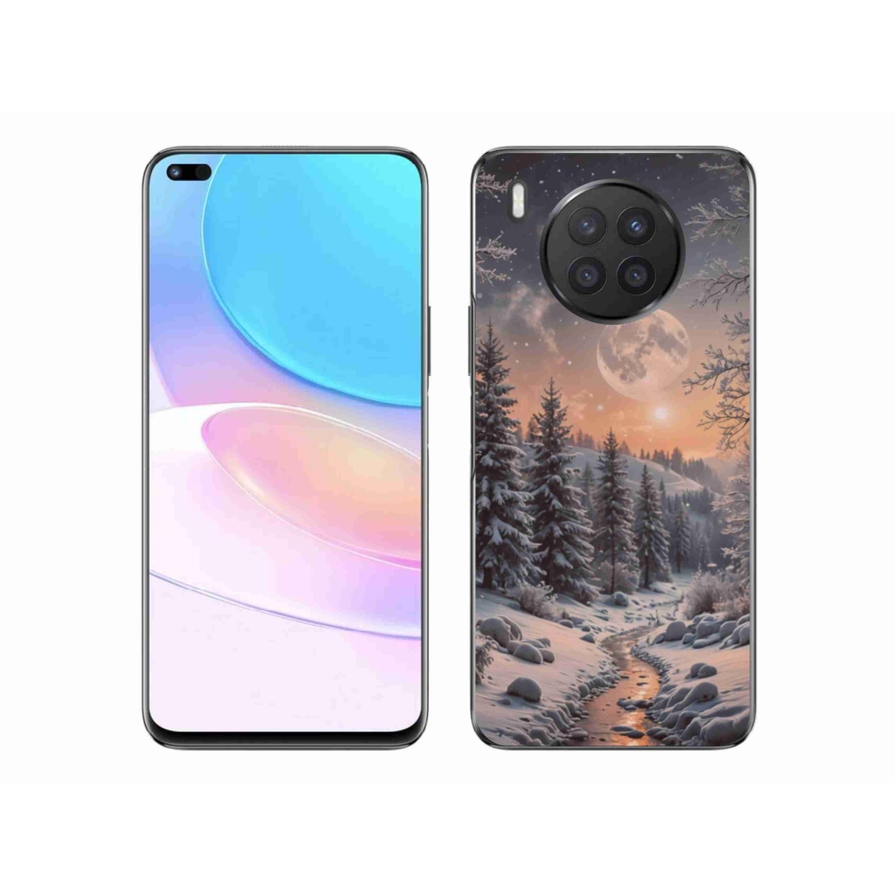 Zselés borítás mmCase a Honor 50 Lite-hoz - téli táj 2