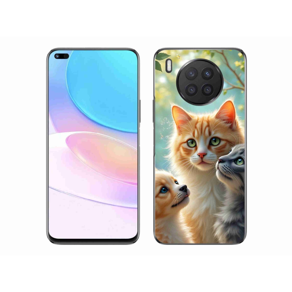 Zselés borítás mmCase a Honor 50 Lite-hoz - állati barátság 2