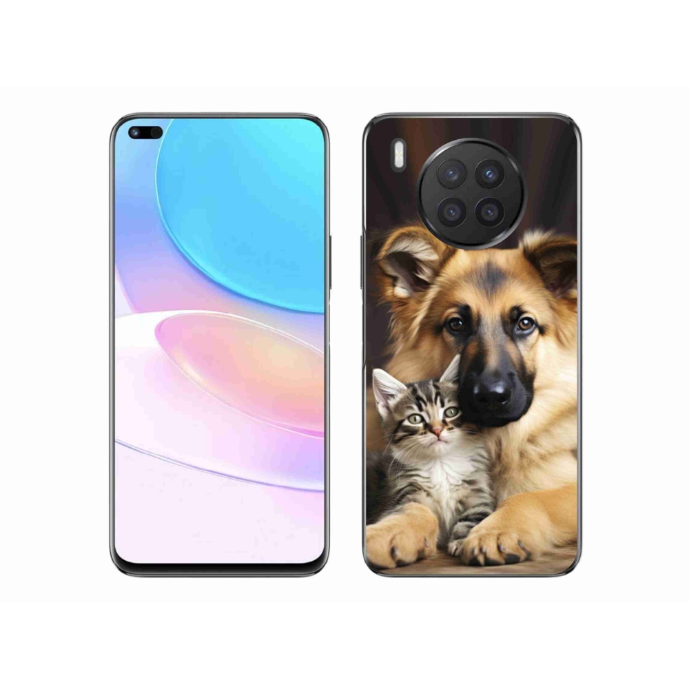 Zselés borítás mmCase a Honor 50 Lite-hoz - állatbarátság