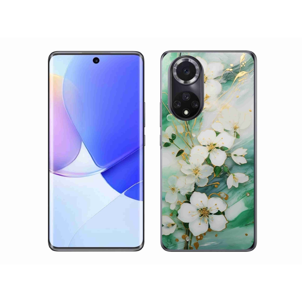 Zselés borítás mmCase a Honor 50-hez - finom virágok