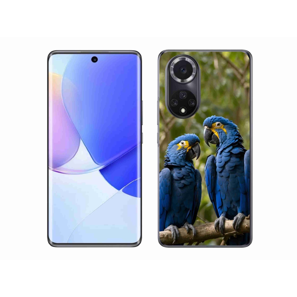 Zselés borítás mmCase a Honor 50 - papagáj duóhoz
