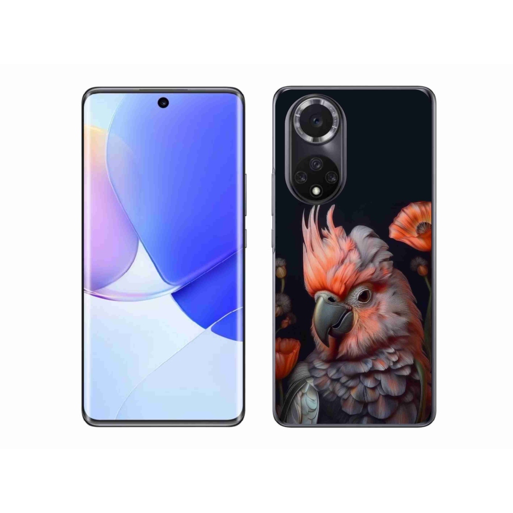 Gél borító mmCase a Honor 50-hez - papagáj kakadu színekben