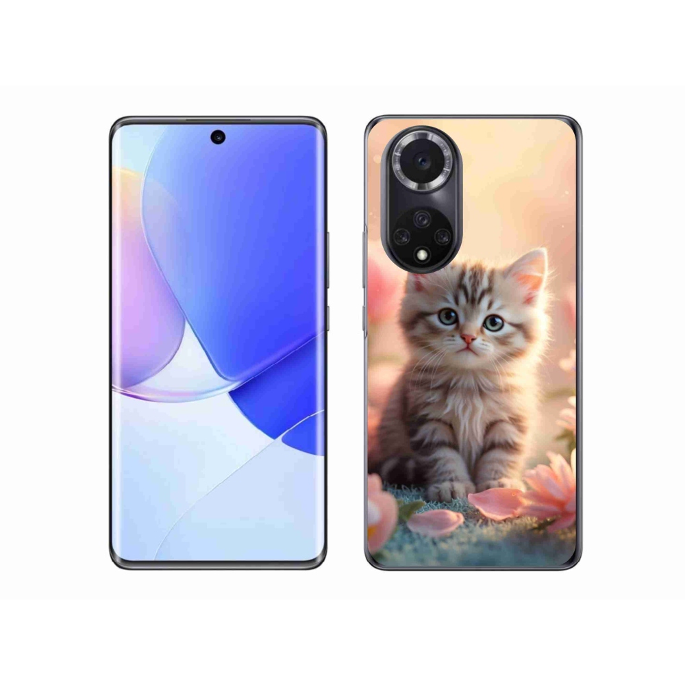 Gél borító mmCase a Honor 50-hez - aranyos cica 8